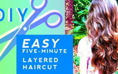 Easy Five-Minute Layered Haircut
