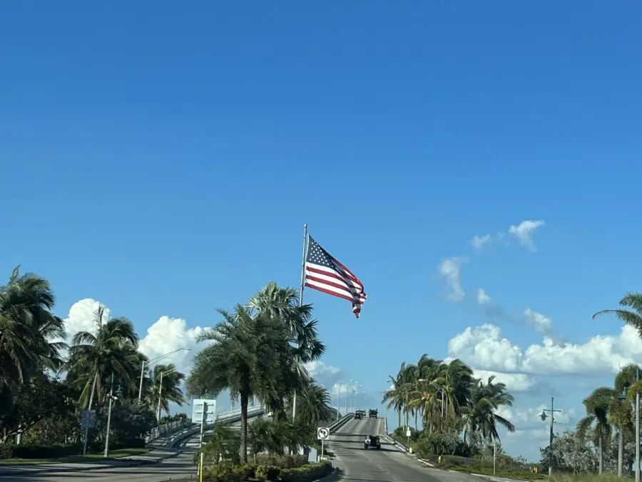 american flag marco island hurricane ian