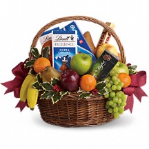 fruits & Sweets Christmas basket
