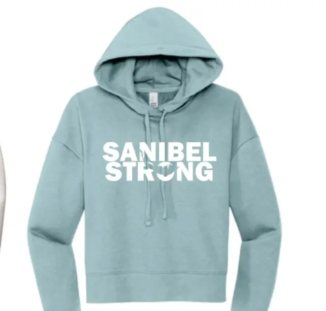 sanibel strong donation relief hoodie