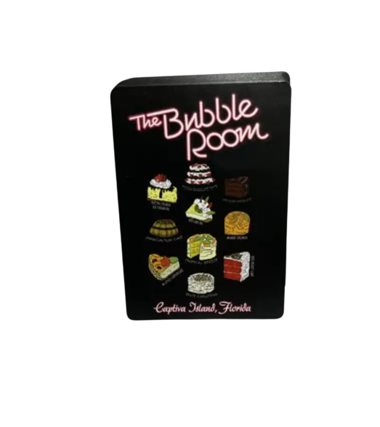 Bubble room captiva playing cards